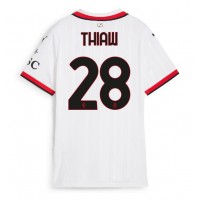 Maglia Calcio AC Milan Malick Thiaw #28 Seconda Divisa Donna 2024-25 Manica Corta